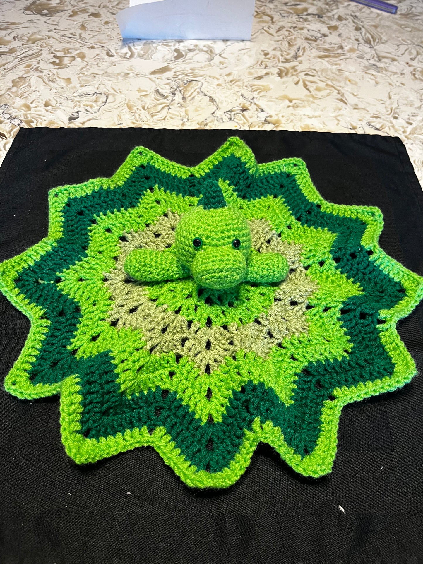Green Dino Lovey