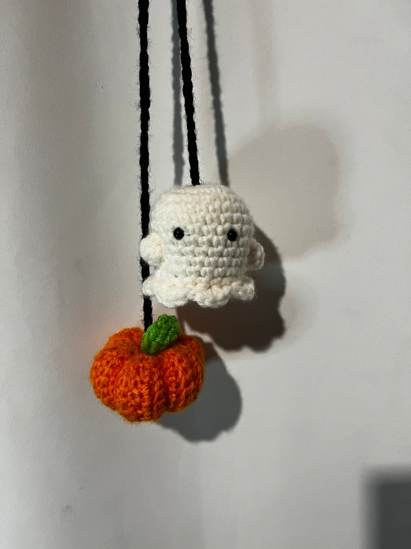 Ghost and Pumpkin Hangers