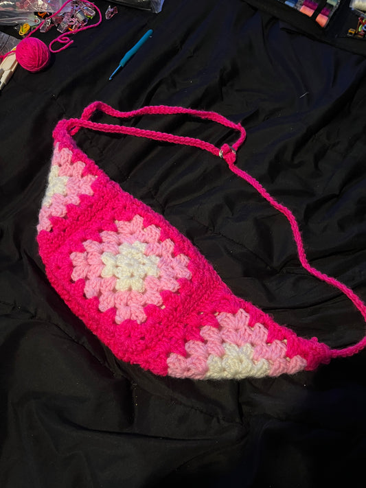 Granny Square Bag Front Pack